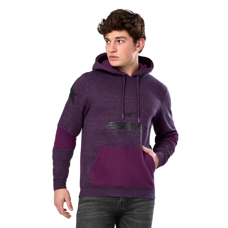 Felpa con cappuccio Alpinestars Perpetuate viola