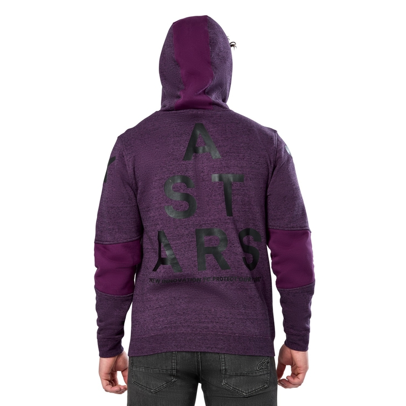 Felpa con cappuccio Alpinestars Perpetuate viola