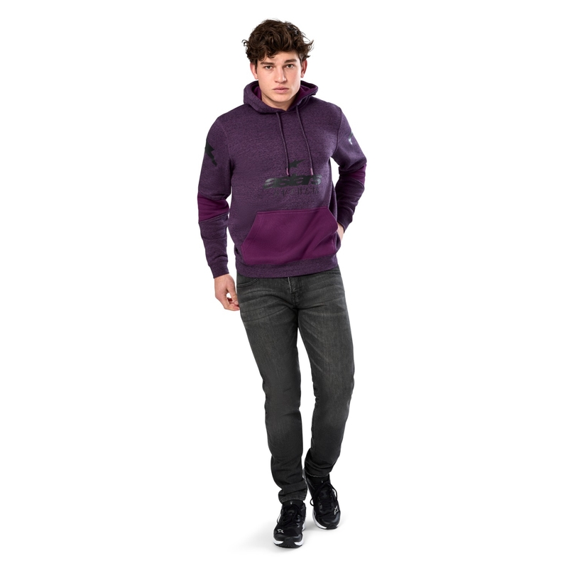 Felpa con cappuccio Alpinestars Perpetuate viola
