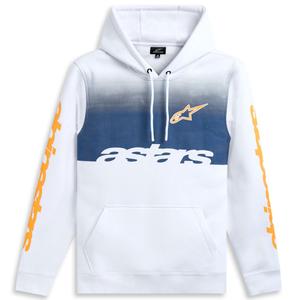 Felpa con cappuccio Alpinestars Specter bianca