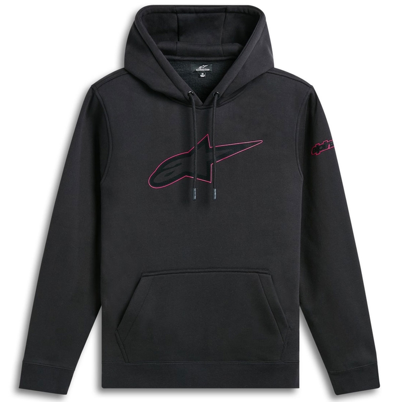 Felpa con cappuccio Alpinestars Insignia nera