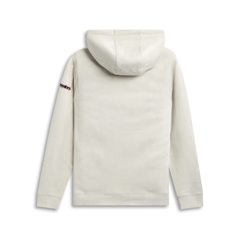 Felpa con cappuccio Alpinestars Insignia bianco sporco