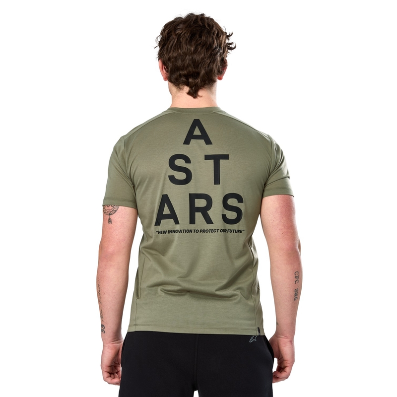 Maglietta Alpinestars Attrition Performance verde chiaro