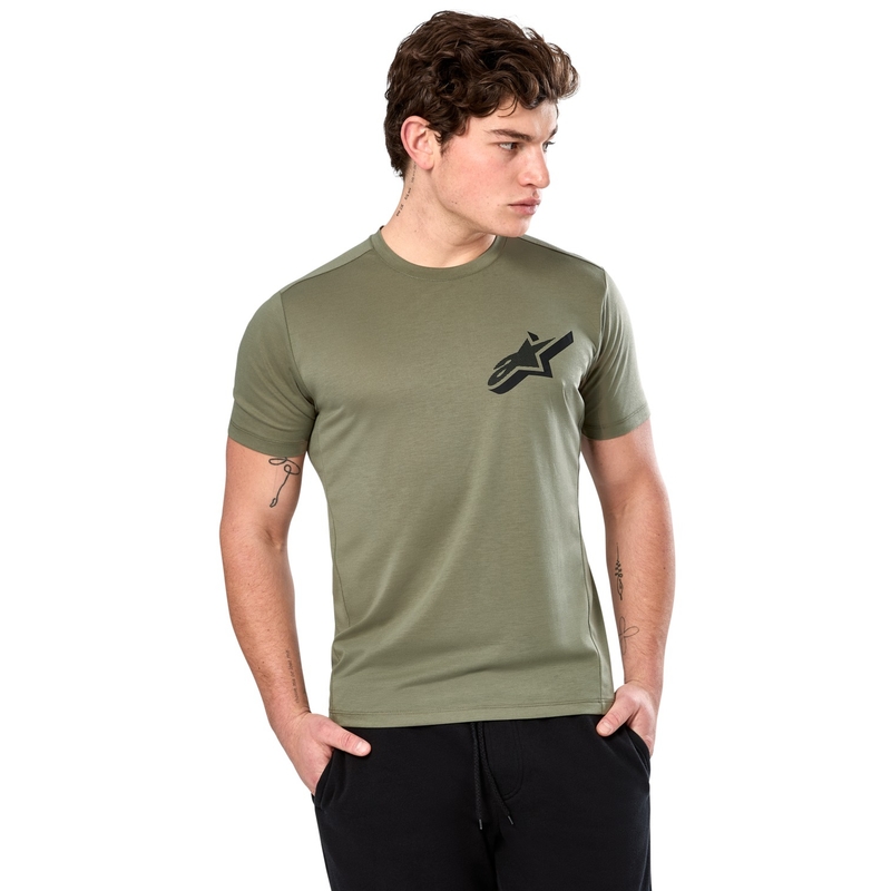 Maglietta Alpinestars Attrition Performance verde chiaro