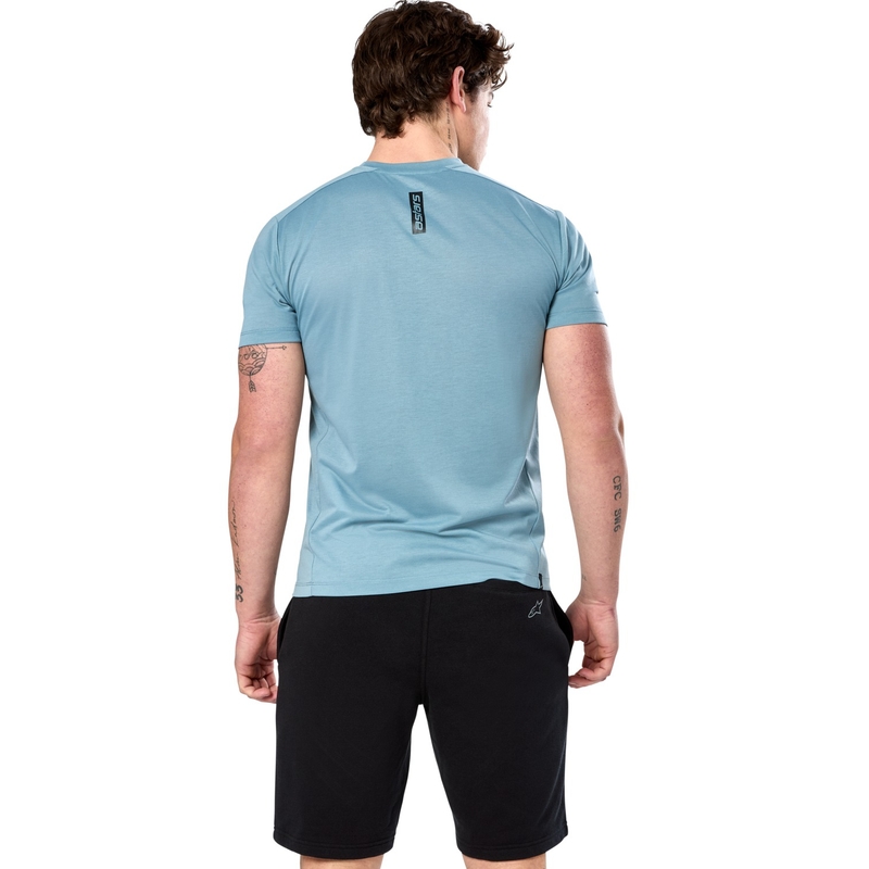 Maglietta Alpinestars Point Performance azzurro chiaro