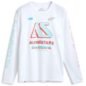 Alpinestars Ayess CSF Maglietta a maniche lunghe bianca