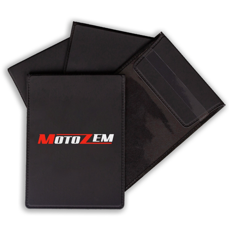 MotoZem portadocumenti nero