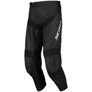Pantaloni da motocross per bambini SCOTT EVO Track Swap neri-bianchi