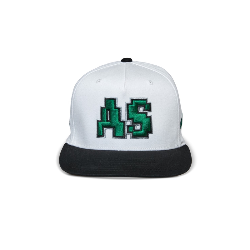Cappellino Aplinestars Franchise bianco-nero