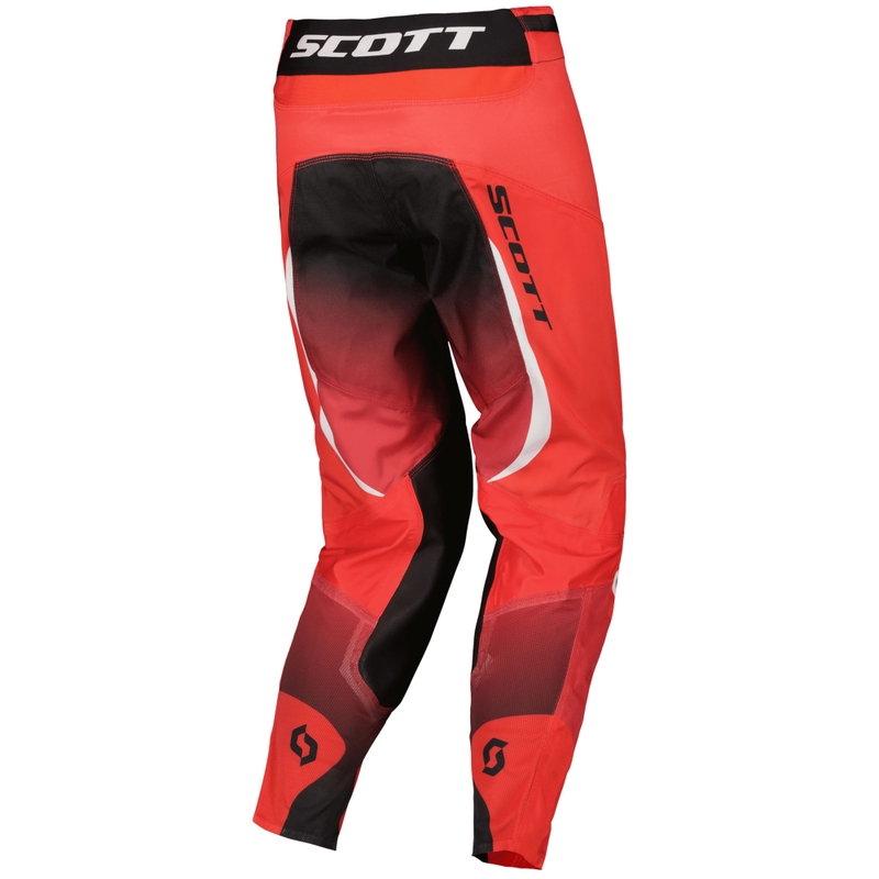Pantaloni da motocross SCOTT Podium PRO rosso-nero