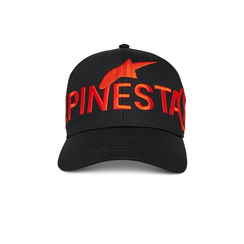 Cappellino Aplinestars Committed nero-rosso