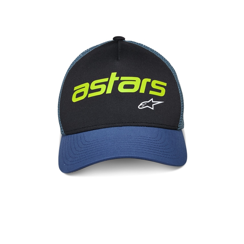 Cappello Alpinestars Vital Trucker nero-blu-verde