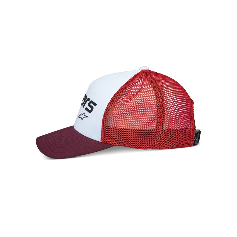 Alpinestars Vital Trucker Cap bianco-marrone-rosso-arancione