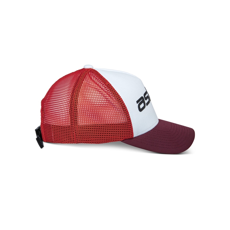 Alpinestars Vital Trucker Cap bianco-marrone-rosso-arancione