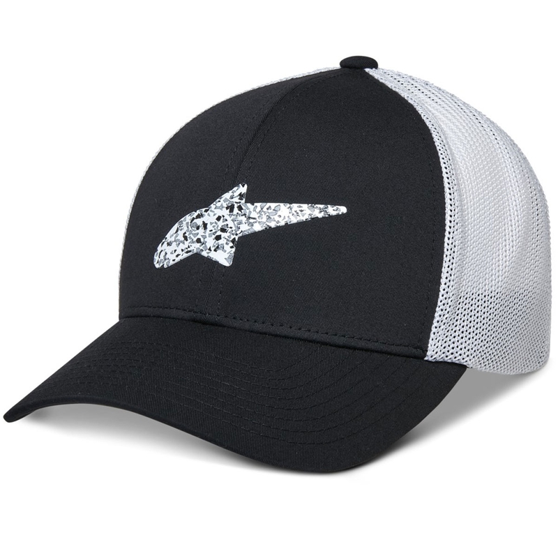 Alpinestars Terolithic Trucker Cap nero-bianco