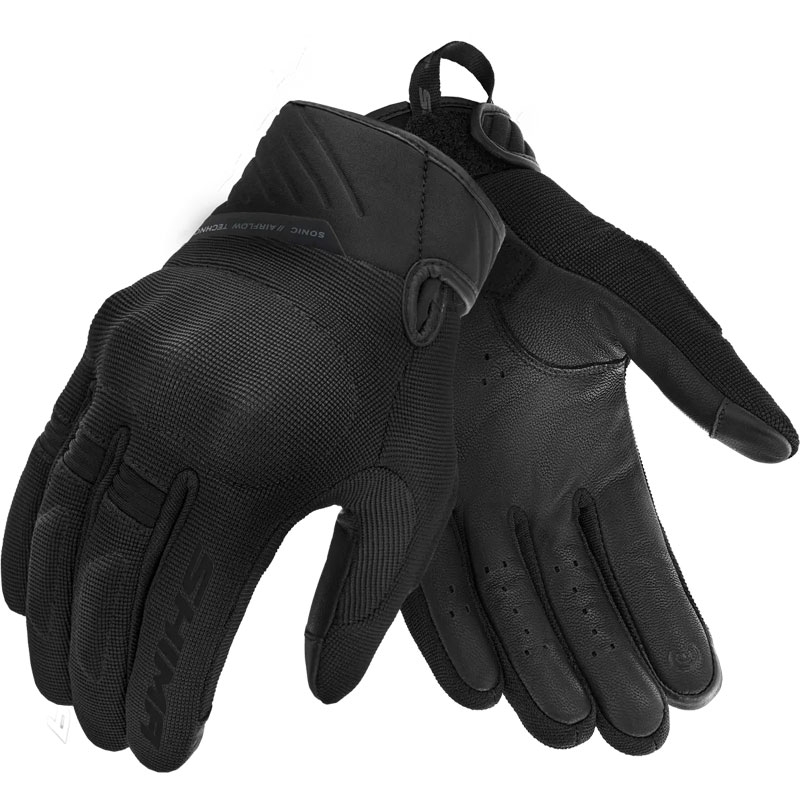 Guanti da moto da donna Shima Sonic neri