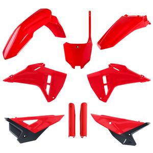 Sada plastů POLISPORT restyling červená
