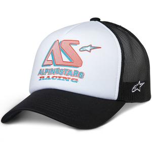 Alpinestars Ayess Trucker Cap bianco-nero