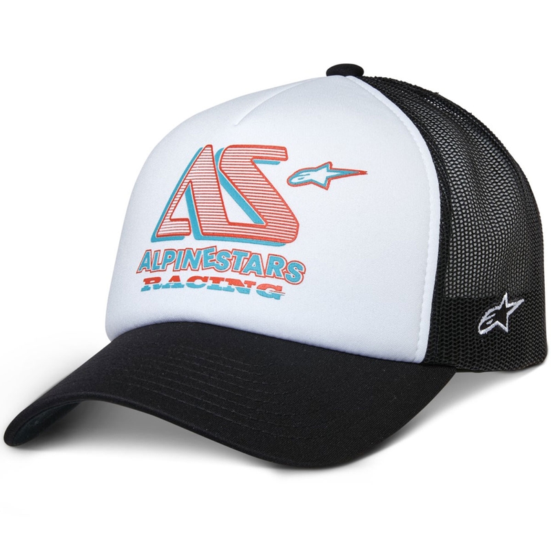 Alpinestars Ayess Trucker Cap bianco-nero