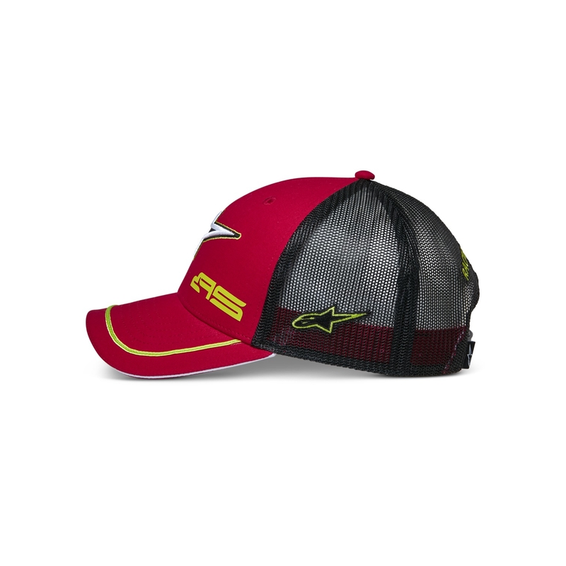 Alpinestars Exceed Trucker Cap rosso-nero
