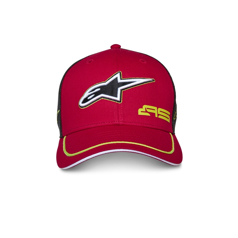 Alpinestars Exceed Trucker Cap rosso-nero