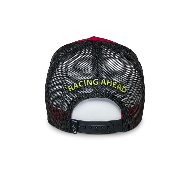 Alpinestars Exceed Trucker Cap rosso-nero