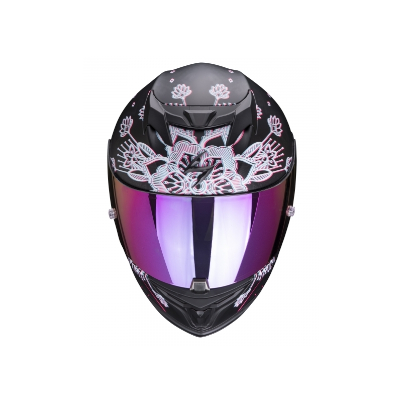 Casco integrale Scorpion EXO-520 AIR Tina nero-argento - II. qualità