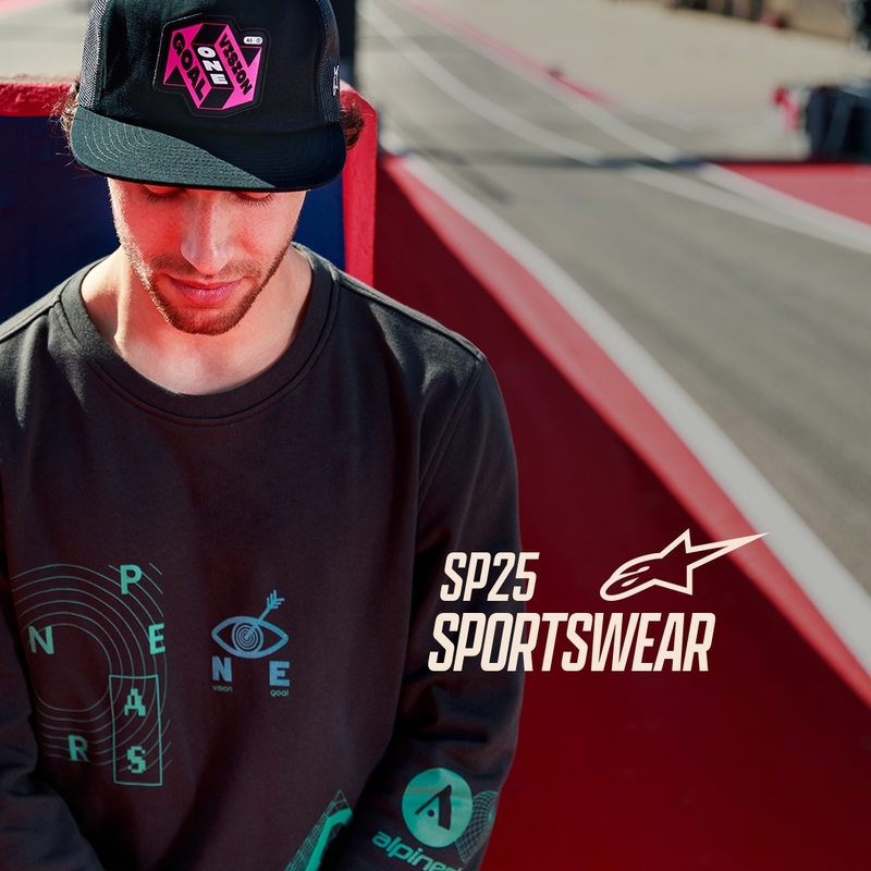 Cappellino da camionista Alpinestars That Way nero