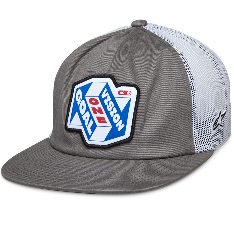 Cappellino Alpinestars That Way Trucker grigio-bianco