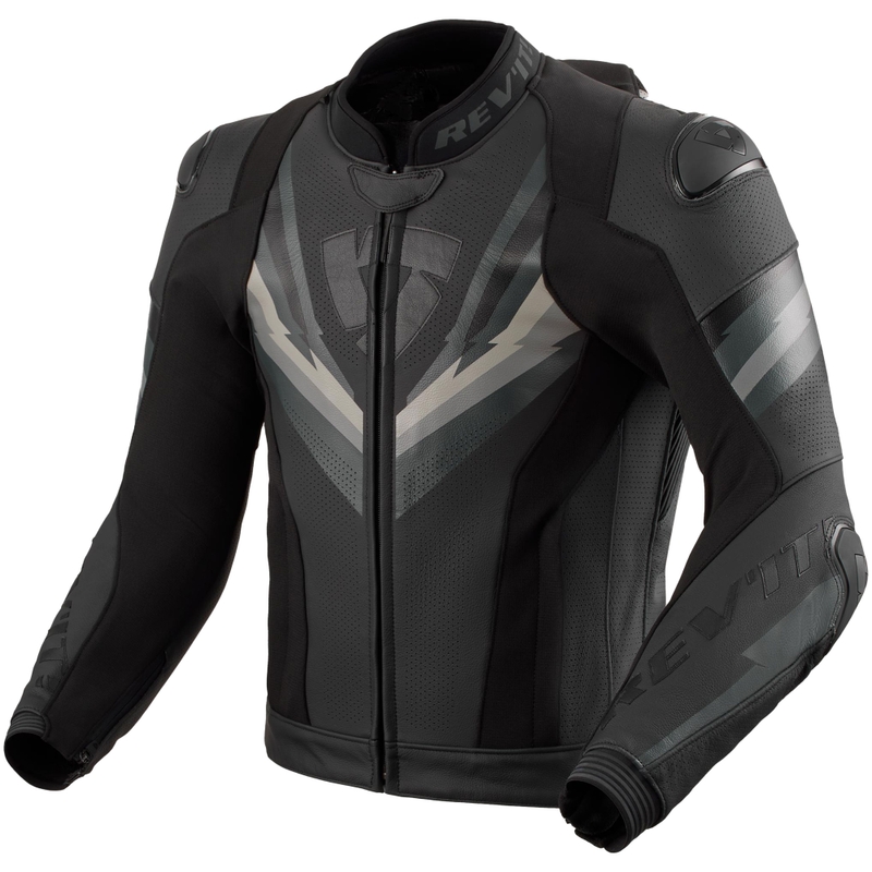 Giacca da moto Revit Quantum 3 Pro Nero-Antracite