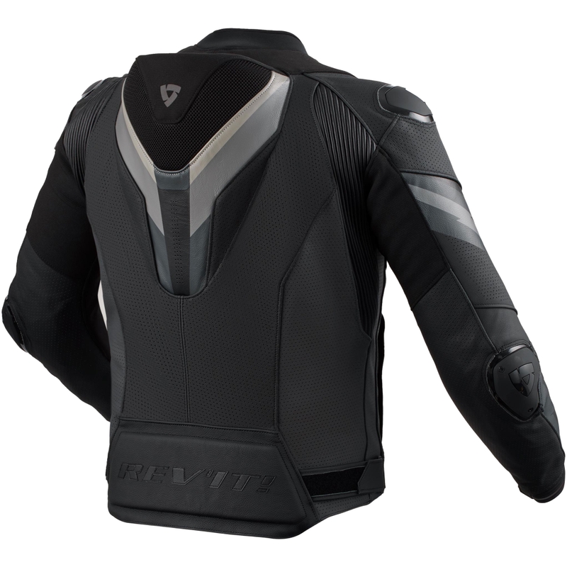 Giacca da moto Revit Quantum 3 Pro Nero-Antracite