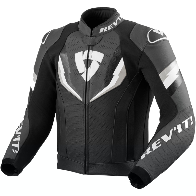 Giacca da moto Revit Quantum 3 Nero-Antracite