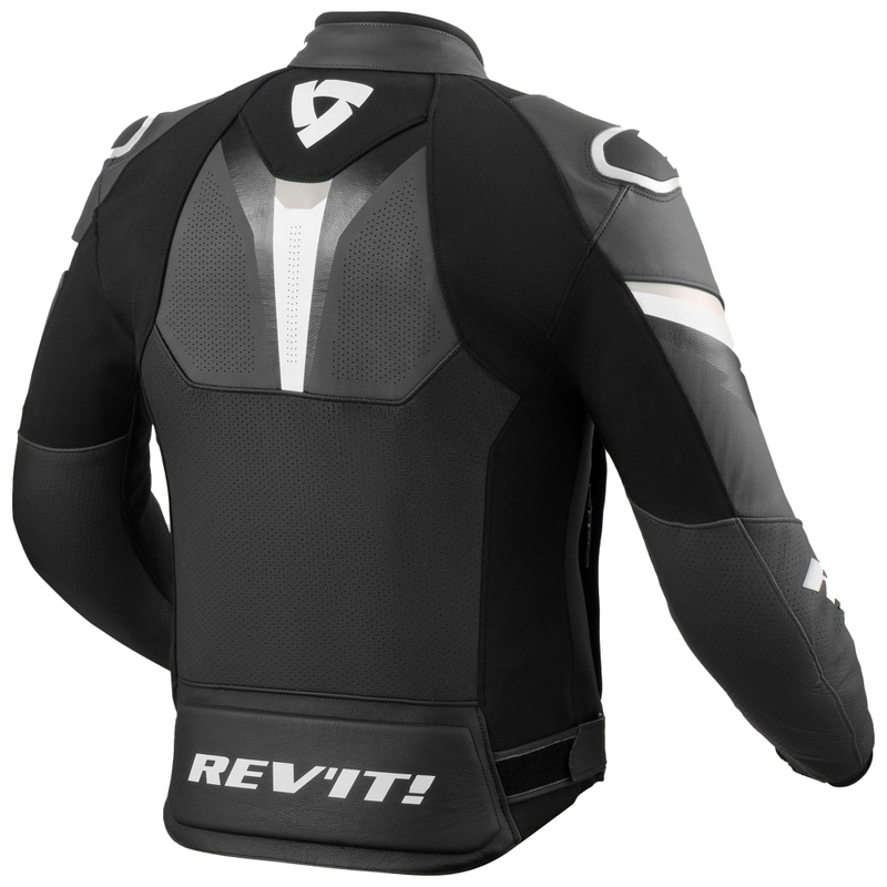 Giacca da moto Revit Quantum 3 Nero-Antracite