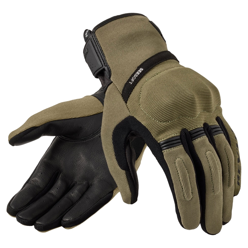 Guanti da moto Revit Mosca 2 verde-nero