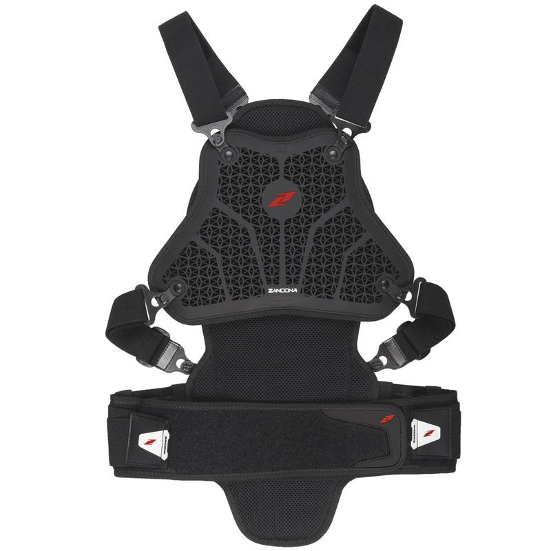 Zandona Hybrid Armour X6 protezione per colonna vertebrale e torace rosso 158 - 167 cm