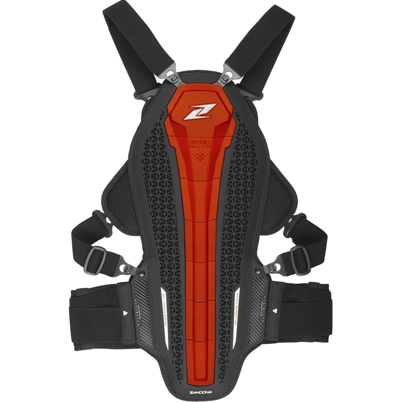 Zandona Hybrid Armour X6 protezione per colonna vertebrale e torace rosso 158 - 167 cm