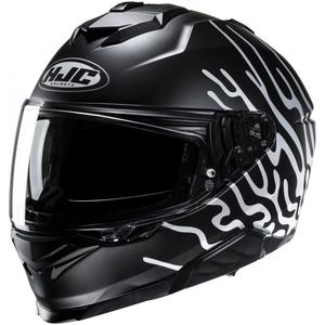Casco integrale da moto HJC i71 Celos MC5SF nero-bianco