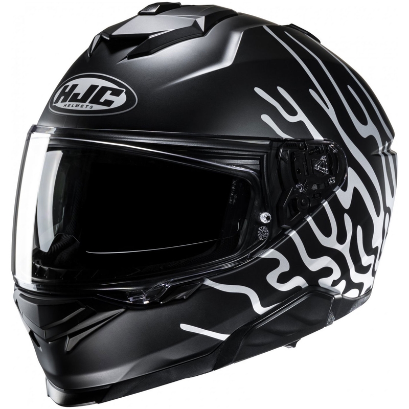 Casco integrale da moto HJC i71 Celos MC5SF nero-bianco