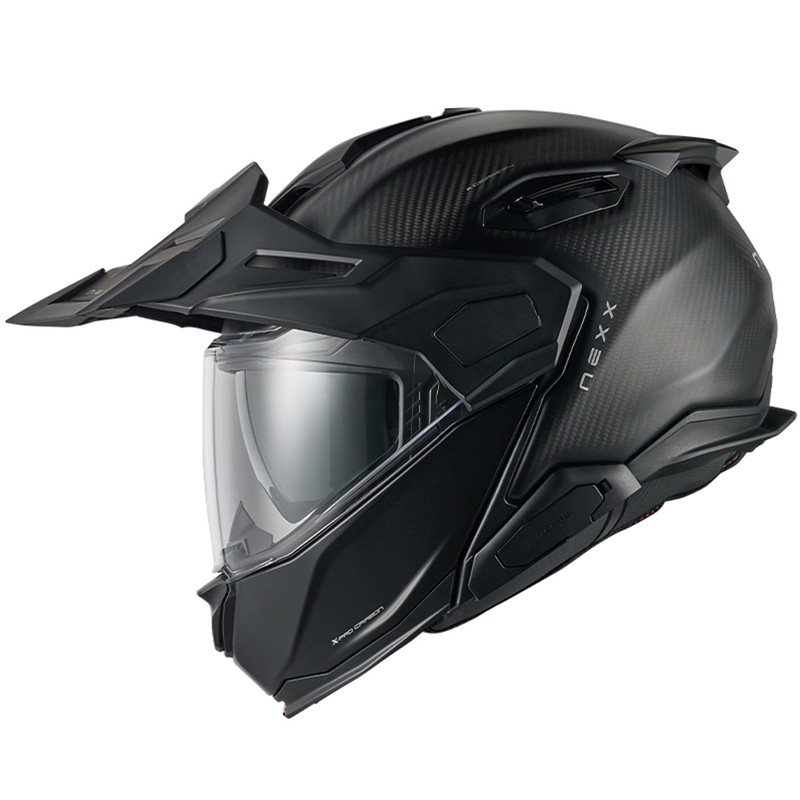Casco moto flip-up Nexx X.Lifecountry Zero PRO nero opaco Saldi
