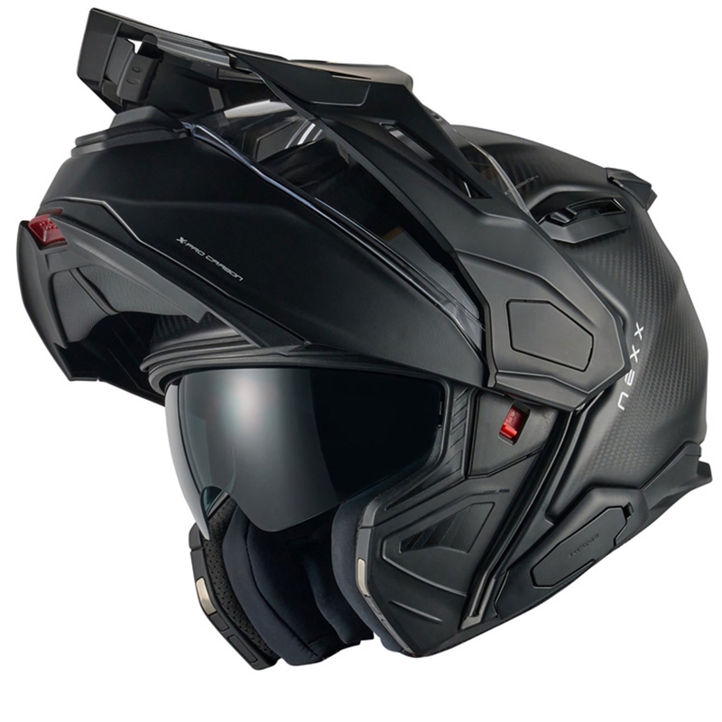 Casco moto flip-up Nexx X.Lifecountry Zero PRO nero opaco Saldi