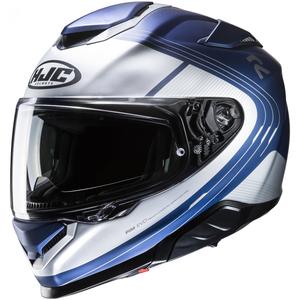 Casco integrale da moto HJC RPHA 71 Frepe MC2SF blu-argento