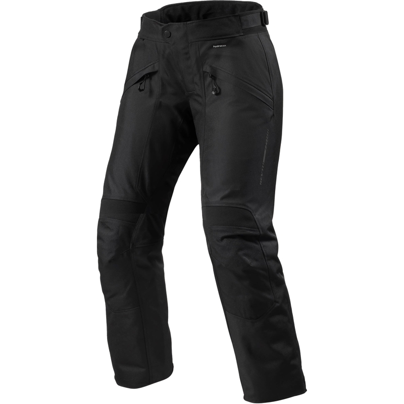 Pantaloni da moto Revit Factor 5 H2O Cropped da donna, neri