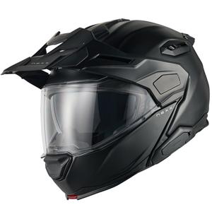 Casco moto flip-up Nexx X.Lifecountry Plain nero opaco