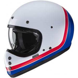 Casco integrale da moto HJC V60 Scoby MC21 bianco-rosso-blu