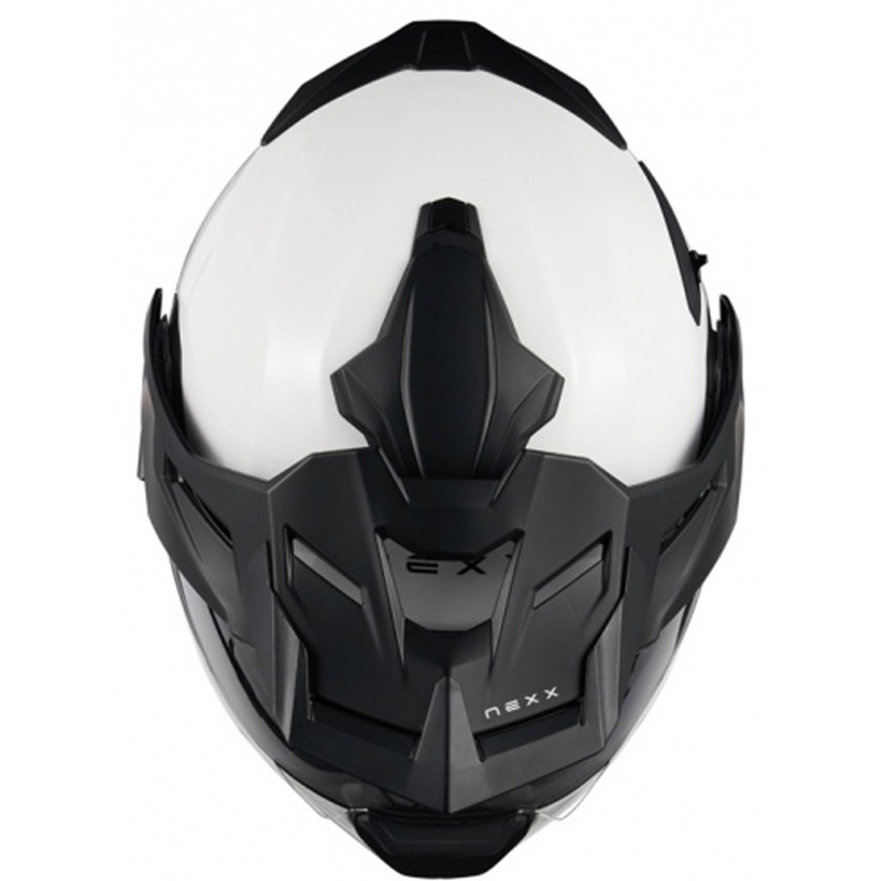 Casco moto flip-up Nexx X.Lifecountry Plain bianco