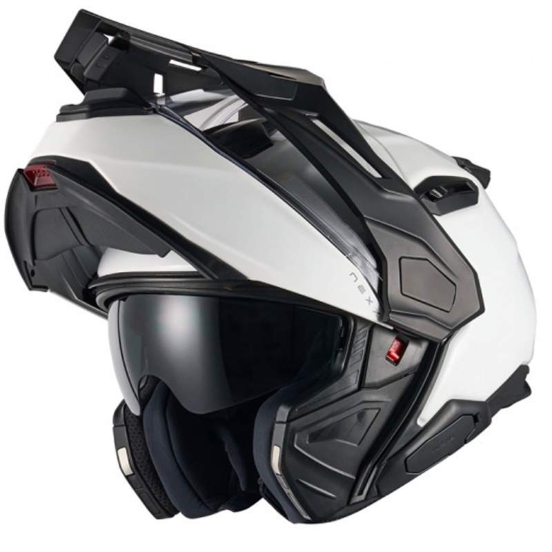 Casco moto flip-up Nexx X.Lifecountry Plain bianco