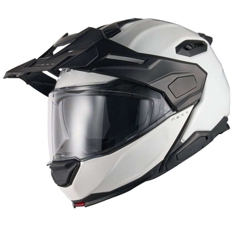 Casco moto flip-up Nexx X.Lifecountry Plain bianco