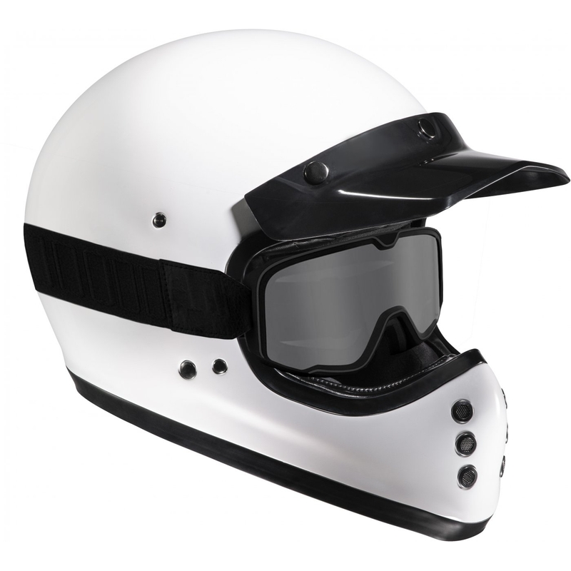 Casco integrale da moto HJC V60 Solid bianco