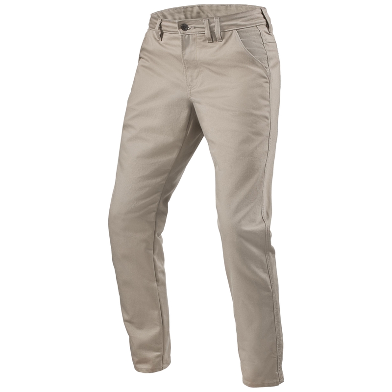 Pantaloni da moto Revit Chino Dean 2 short Tapered, sabbia