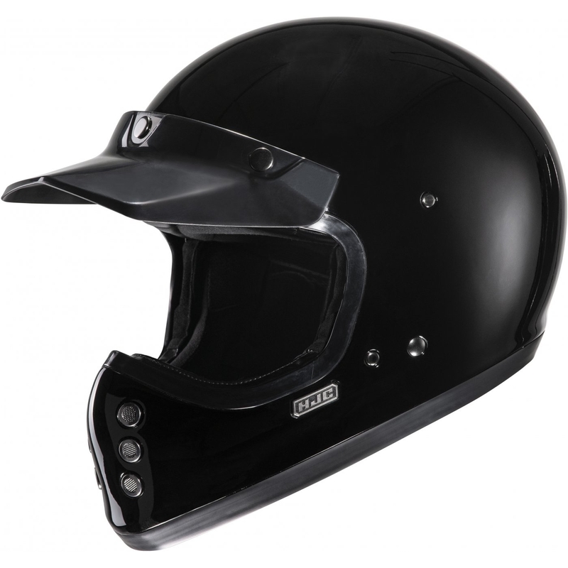 Casco integrale da moto HJC V60 Solid nero